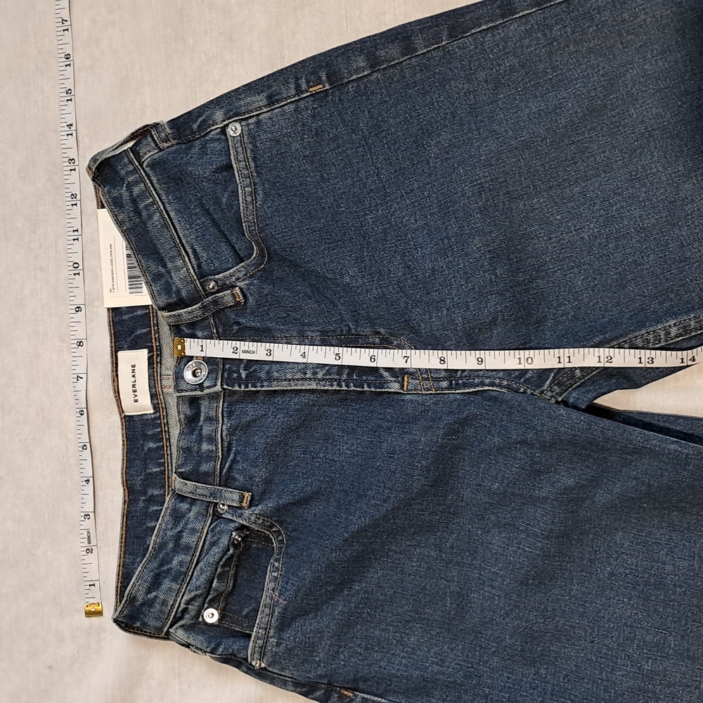 Everlane The '90s Forever Jean. Dark Indigo. Size 26R. - Picture 4 of 15